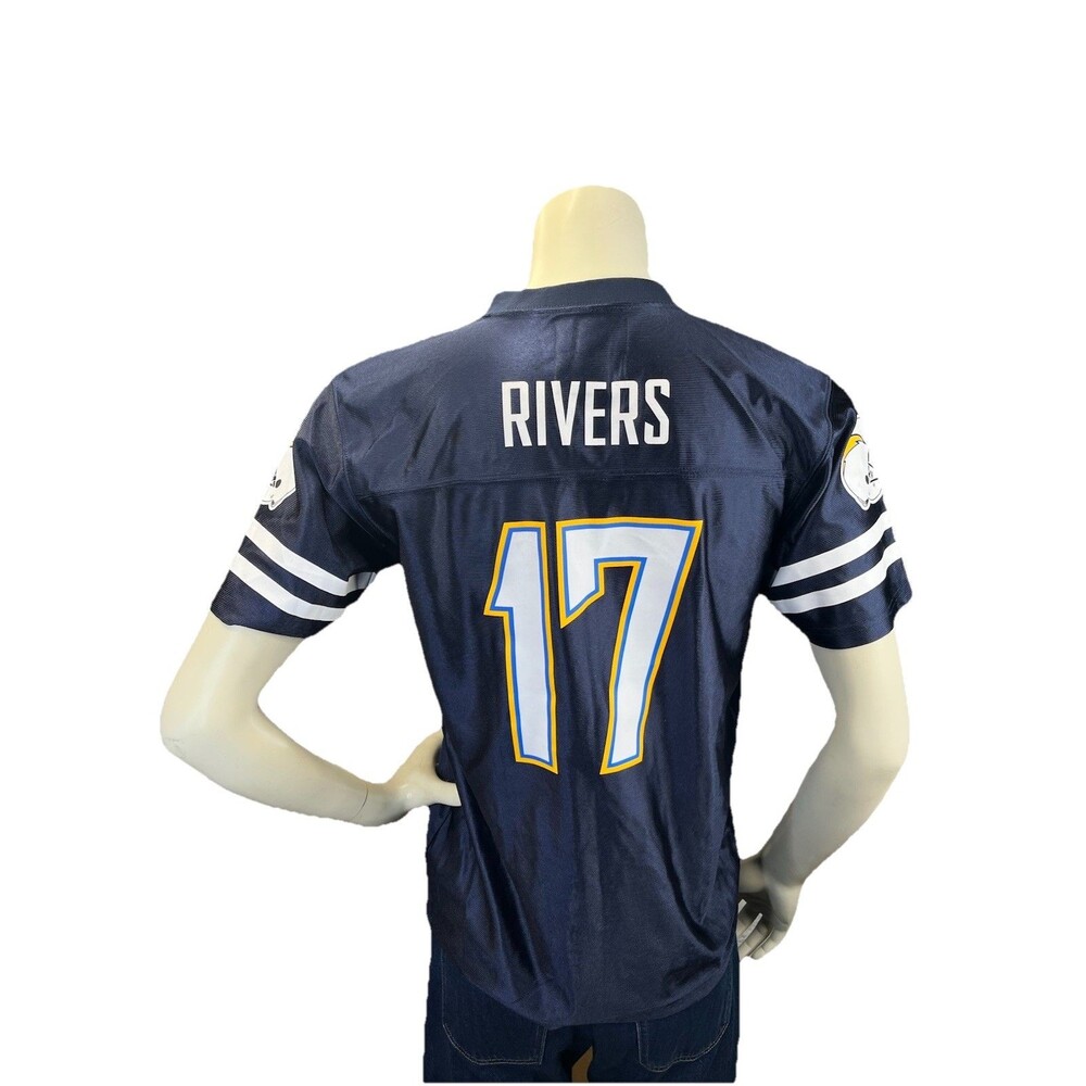 Phillip Rivers #17 NFL San Diego Chargers On Field Jersey  Reebok Youth XL 18-20